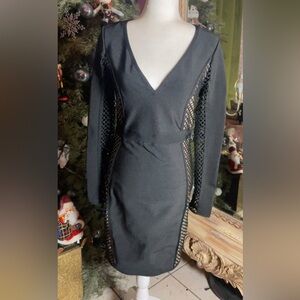 Bandage Black Dress